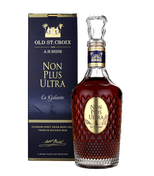 A.H. Riise NON PLUS ULTRA Old St. Croix La Galante, 70 cl, 43.4 % vol (Rum)