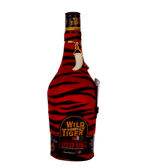 Wild Tiger Indian SPICED RUM, 70 cl, 38 % vol 