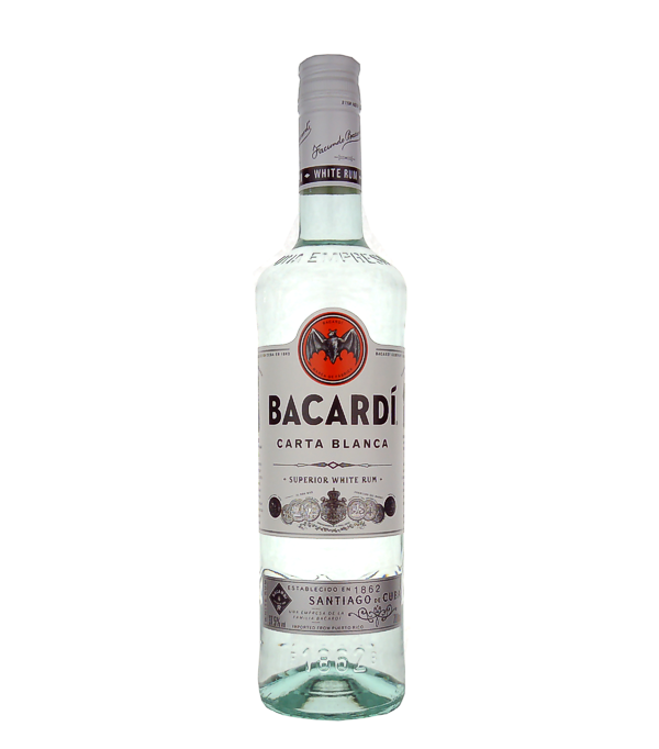 Bacardi Ron Carta Blanca Superior, 70 cl, 37.5 % vol (Rum)