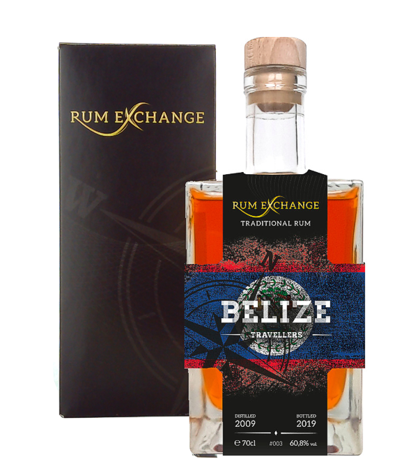 Rum Exchange BELIZE Travellers Pure Single Rum #003 2009 60.8 % vol, 70 cl, 60.5 % vol Rum