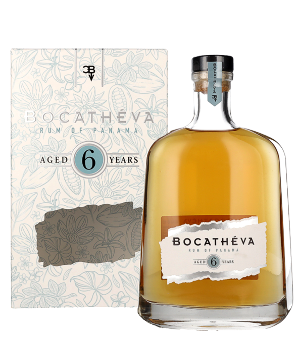 Bocathéva 6 Years Old Panama Rum 45 % vol, 70 cl, 45.00 % vol Rum