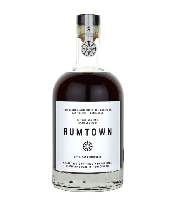 Rumtown 17 Years Old Venezuela Rum C.A.C.D. 2004, 50 cl, 57.7 % vol Rum