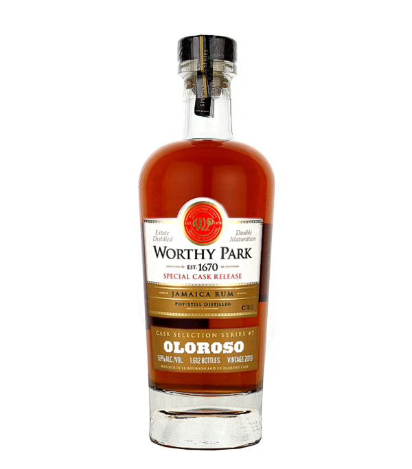 Worthy Park OLOROSO Jamaica Rum Special Cask Release 2013, 70 cl, 55 % vol Rum