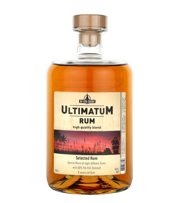 UltimatuM Rum 8 Years Old Selected Rum, 70 cl, 46 % vol Rum