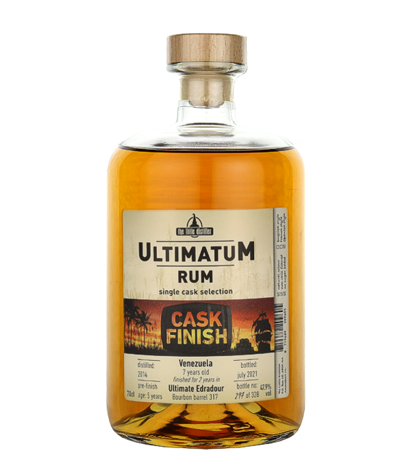UltimatuM Rum 7 Years Old CASK FINISH Venezuela, 70 cl, 47.9 % vol Rum