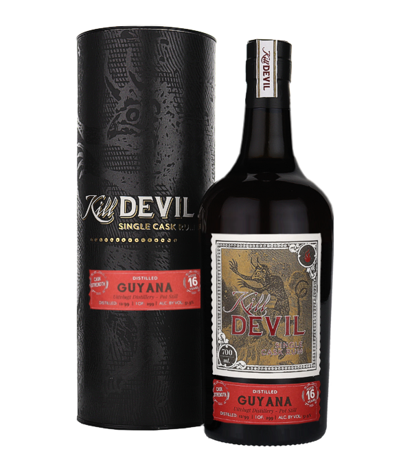 Hunter Laing Kill Devil Guyana 16 Years Old Single Cask Rum 1999, 70 cl, 51.9 % vol Rum