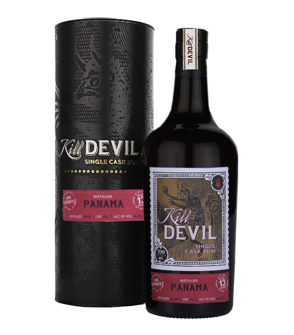 Hunter Laing Kill Devil PANAMA 13 Years Old Single Cask Rum 2006, 70 cl, 60.3 % vol Rum