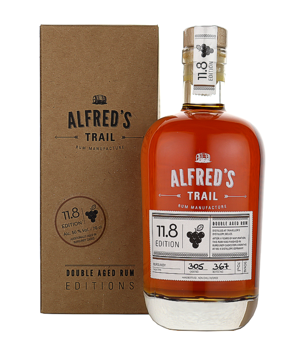 Alfred's Trail BELIZE Travellers Double Aged Rum Edition 11.8, 70 cl, 50 % vol Rum