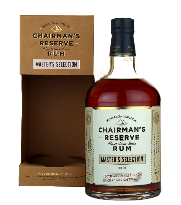 Chairman's Reserve Master's Selection 2006, 13 year old finest St. Lucia Rum (30th Anniversary of Charles Hofer), 70 cl, 56 % vol Rum