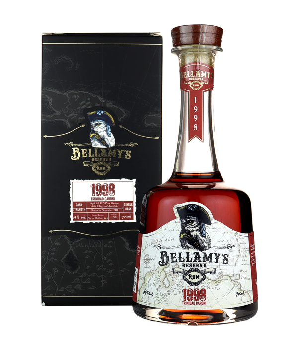 Bellamy's Reserve Rum, Caroni TRINDAD Caroni 1998, 70 cl, 64 % vol Rum