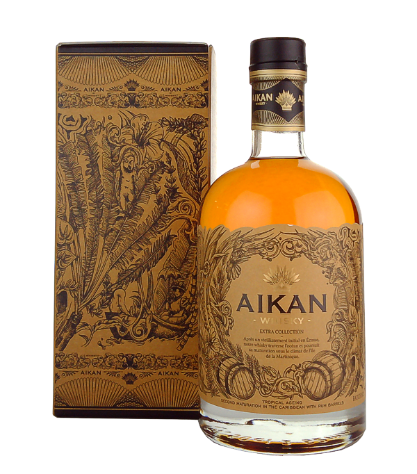 Aikan Extra Collection Batch 2,, 50 cl, 43 % Vol., Martinique, Nach der Destillation in Schottland oder dem französischen Festland reift unser Whisky im tropischen Klima Martiniques weiter.  