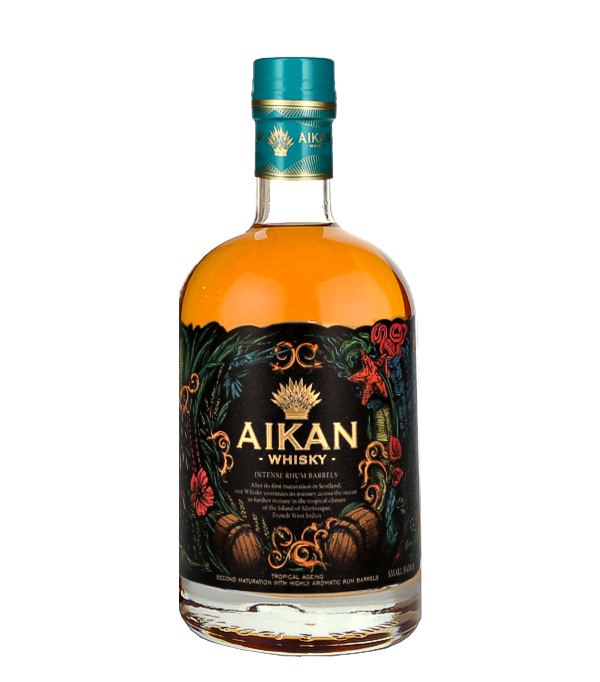 Aikan Whisky Intense Rhum Barrels, 70 cl, 40 % vol 