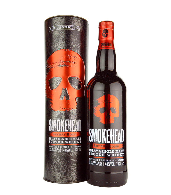 Smokehead SHERRY BOMB Islay Single Malt Scotch Whisky, 70 cl Whisky