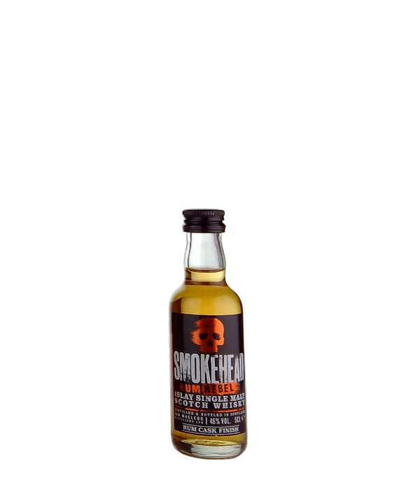 Smokehead RUM REBEL Islay Single Malt Scotch Whisky Sampler, 5 cl, 46 % vol Whisky