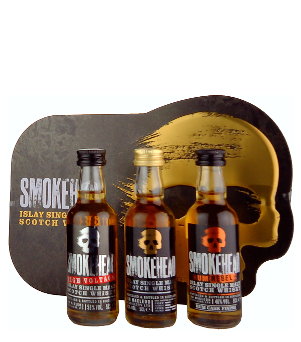 Smokehead NewTrio Scotch Whisky Sampler 3x5 cl 58 % vol, 15 cl Whisky