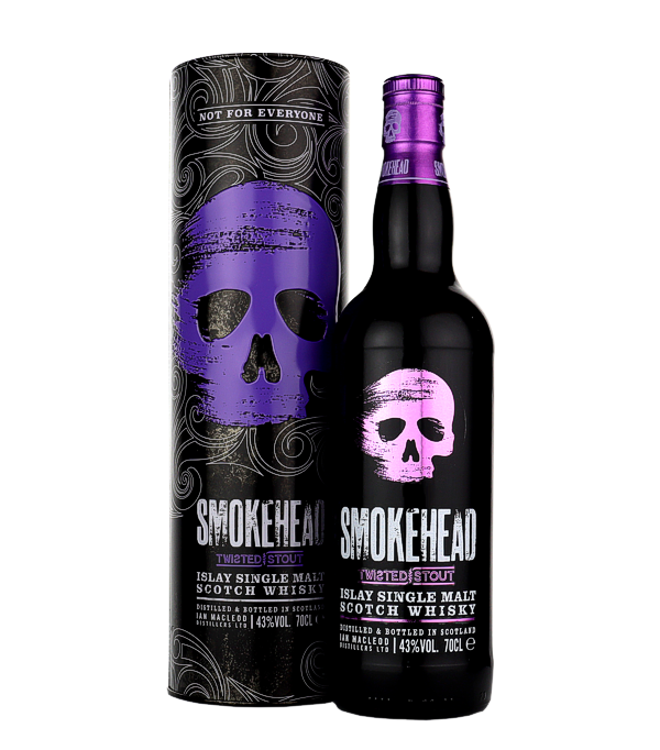 Smokehead TWISTED STOUT Limited Edition Islay Single Malt Scotch Whisky, 70 cl, 43 % vol