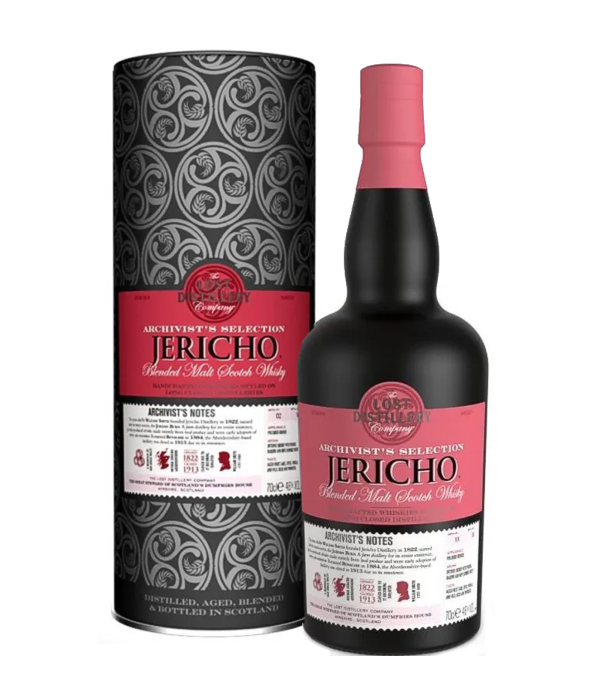 The Lost Distillery Company JERICHO Archivit's Selection Blended Malt Scotch Whisky, 70 cl, 46 % vol Whisky