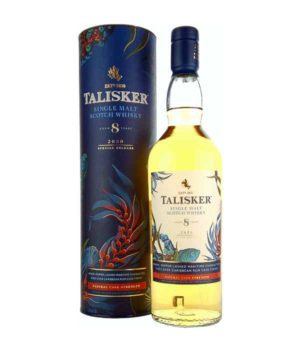 Talisker 8 Years Old Single Malt Scotch Whisky Special Release 2020, 70 cl, 57.9 % vol Whisky