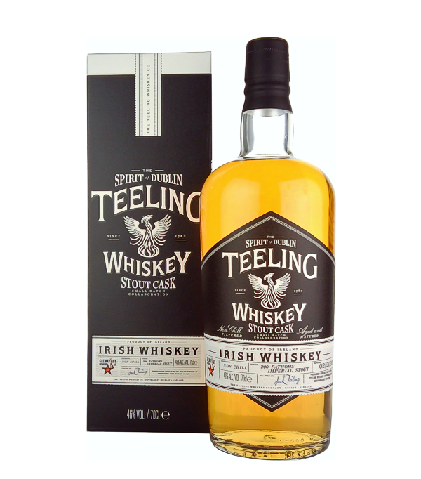 Teeling Whiskey STOUT CASK Small Batch Collaboration Irish Whiskey, 70 cl, 46 % vol (Whisky)