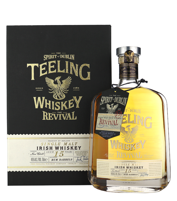 Teeling Whiskey 15 Years Old «The Revival - Vol. I» Rum Cask 2000/2015, 70 cl, 46 % vol (Whisky)