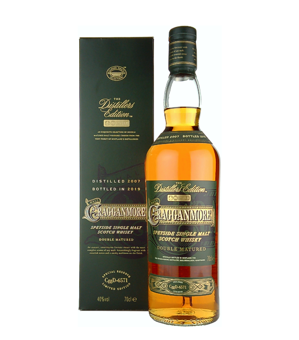 Cragganmore The Distillers Edition 2019 Double Matured 2007, 70 cl (Whisky)