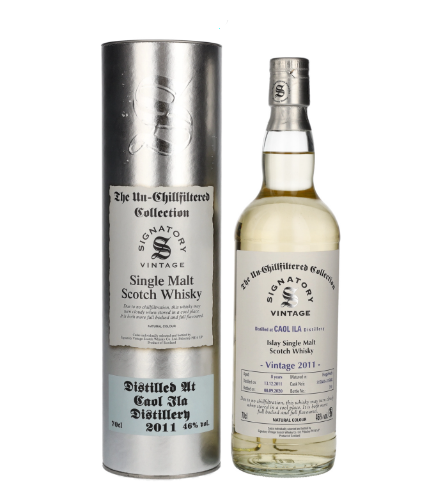 Signatory Vintage Caol Ila 8 Years Old The Un-Chillfiltered Collection Vintage 2011, 70 cl, 46 % vol (Whisky)