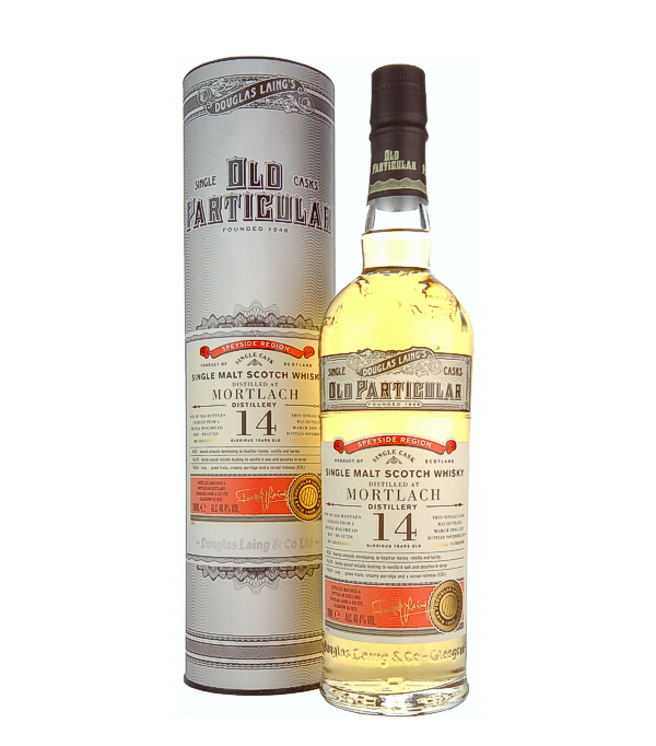 Douglas Laing & Co., Mortlach «Old Particular» 14 Years Old Single Cask Malt 2005, 70 cl, 48.4 % vol (Whisky)