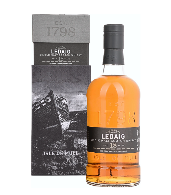 Tobermory Ledaig 18 Years Old PEATED Single Malt Whisky Batch No. 03,, 70 cl, 46.3 % vol