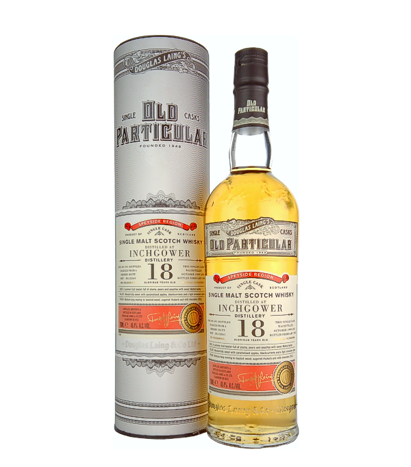 Douglas Laing & Co. OLD PARTICULAR Inchgower 18 Years Old Single Cask Malt 1999, 70 cl, 48.4 % vol (Whisky)