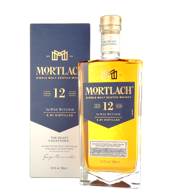 Mortlach 12 Years Old The WEE WITCHIE Single Malt Scotch Whisky, 70 cl, 43.4 % vol