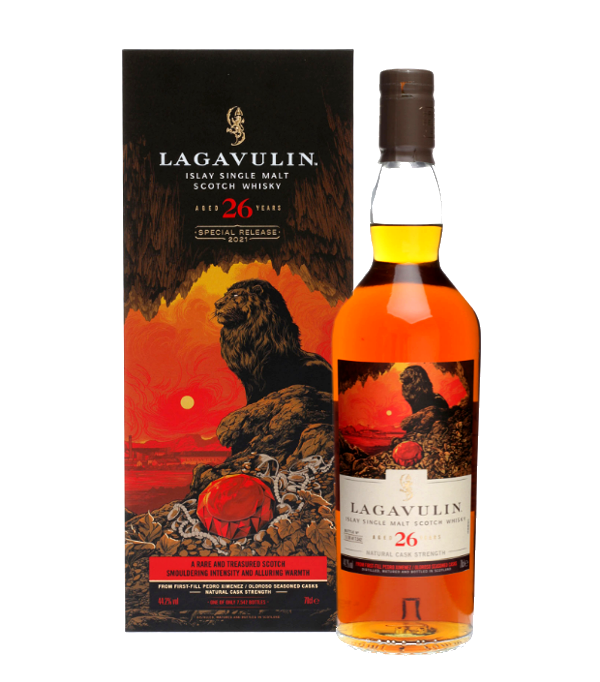 Lagavulin 25 Years Old Islay Single Malt Special Release 2021, 70 cl, 44.2 % vol (Whisky)