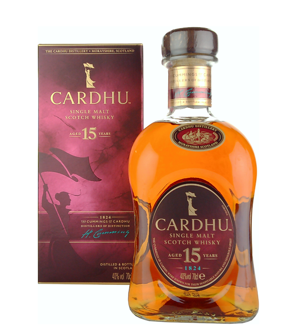 Cardhu 15 Years Old Single Malt Scotch Whisky, 70 cl, 40 % vol