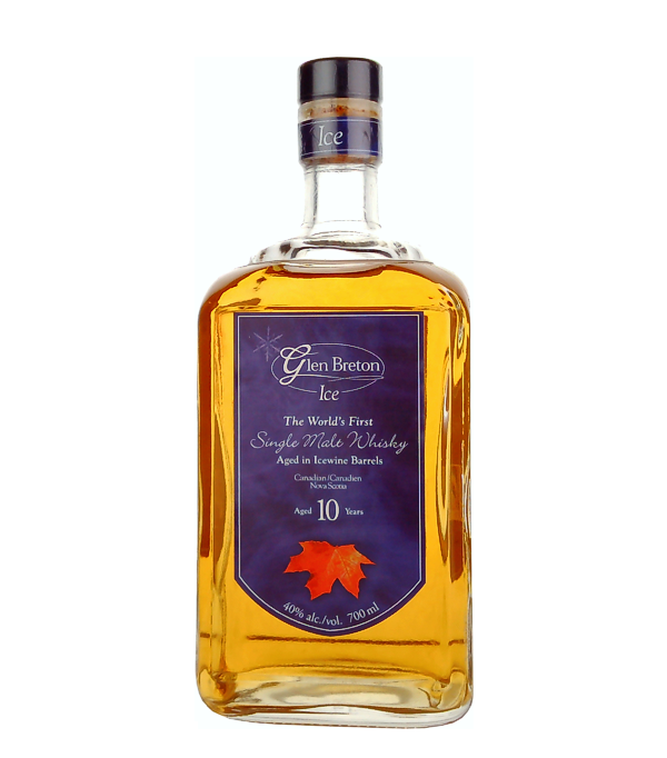 Glen Breton Ice 10 Years Old The World's First Single Malt Whisky Aged in Icewine Barrels, 70 cl, 40 % vol Whisky