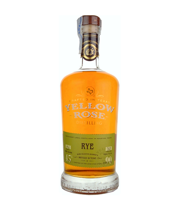 Yellow Rose RYE Spirit Drink, 70 cl, 45 % vol (Whiskey)