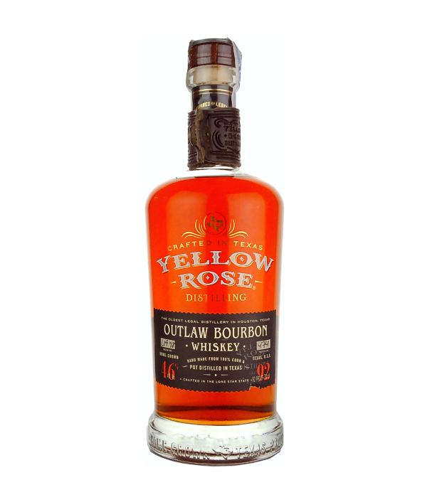 Yellow Rose OUTLAW BOURBON Whiskey, 70 cl, 46 % vol Whiskey