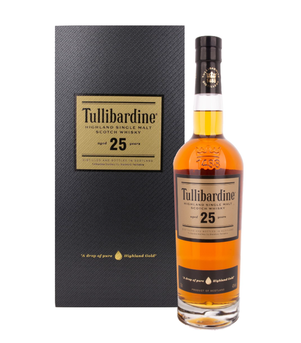 Tullibardine 25 Years Old Highland Single Malt Scotch Whisky, 70 cl, 43 % vol Whisky