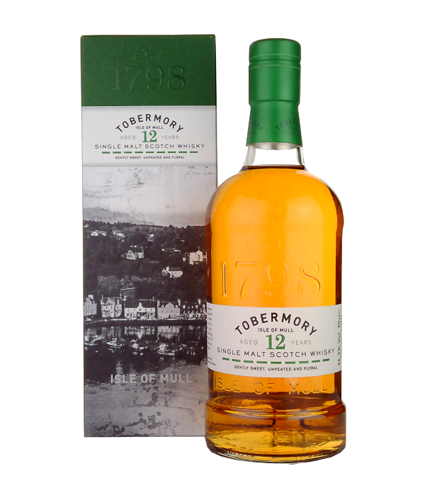 Tobermory 12 Years Old Single Malt Scotch Whisky, 70 cl, 46.3 % vol