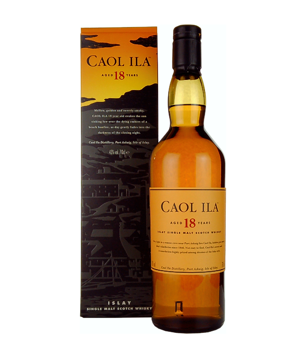 Caol Ila 18 Years Old Islay Single Malt, 70 cl (Whisky)