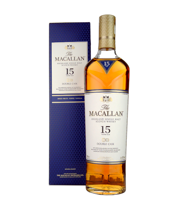 Macallan 15 Years Old DOUBLE CASK, 70 cl, 43 % vol (Whisky)