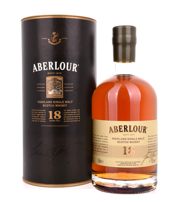 Aberlour 18 Years Old Highland Single Malt 0.5l in, 50 cl, 43 % vol (Whisky)