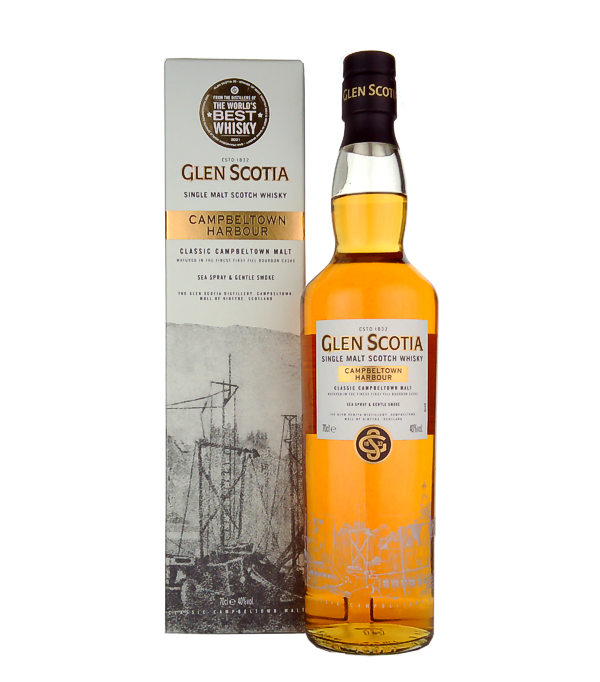 Glen Scotia Campbeltown HARBOUR Single Malt Scotch Whisky, 70 cl, 40 % vol 