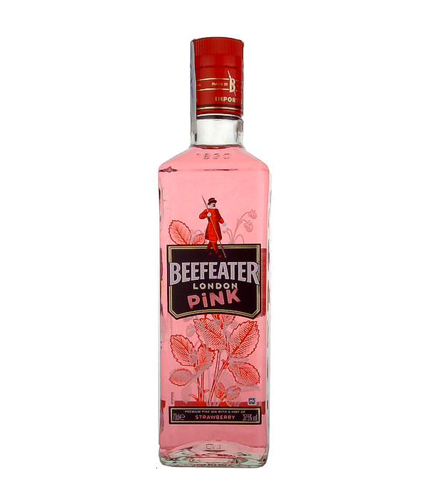 Beefeater London PINK STRAWBERRY Premium Gin, 70 cl, 37.5 % vol 