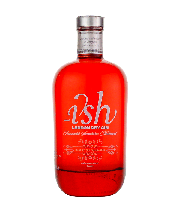 Ish London Dry Gin, 70 cl, 41 % vol 