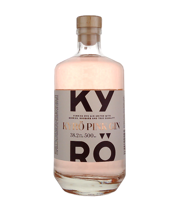 Kyrö Gin Pink Gin, 50 cl, 38.2 % Vol., , Aus Westfinnland kommt mit dem Kyrö Pink Gin ein köstlicher Wacholderschnaps daher, der von der noch recht jungen Kyrö Distillery stammt. Der pinkfarbene Gin wird im Small Batch-Verfahren aus Roggen und zahlreichen Botanicals hergestellt. Dabei sorgen aromatische Preiselbeeren, Erdbeeren und Rhabarber aus den finnischen Wäldern nicht nur für seinen traumhaften Geschmack, sondern auch für seine schöne rosa Farbe. Der Kyrö Pink Gin, der einen Alkoholgehalt von 38,2 % Vol. besitzt und in einer 0,5 