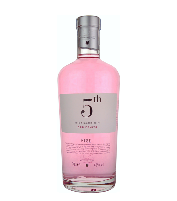 5th FIRE Gin Red Fruits, 70 cl, 42 % vol 
