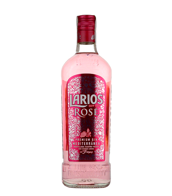 Larios ROSÈ Premium Gin Mediterránea, 70 cl, 37.5 % vol 
