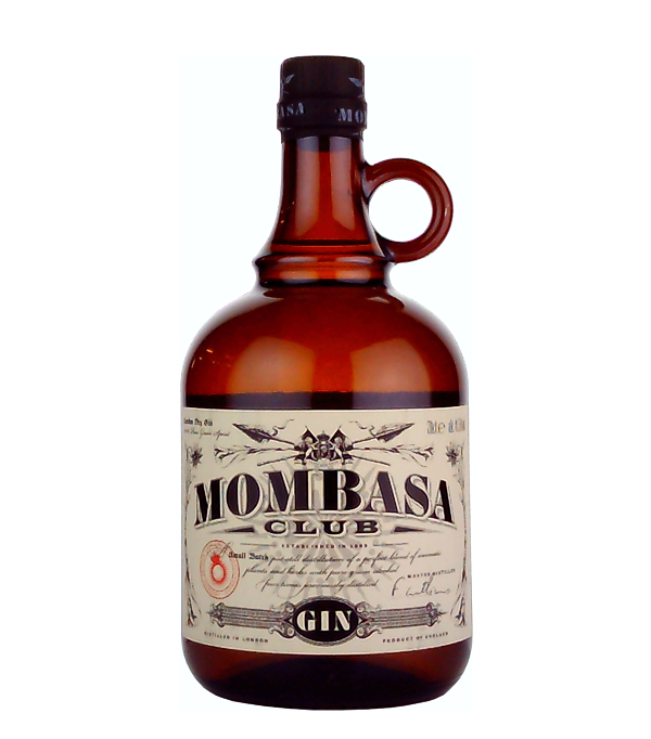 Mombasa Club London Dry Gin, 70 cl, 41.5 % vol 