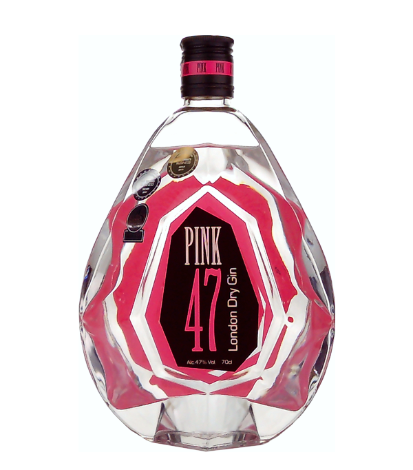 Pink 47 London Dry Gin, 70 cl, 47 % vol 