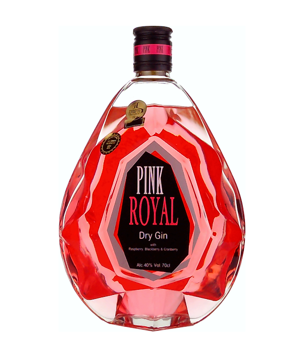Pink Royal Dry Gin, 70 cl, 40 % vol 