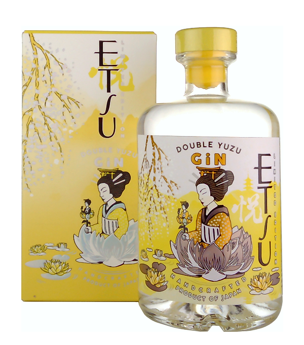 Etsu DOUBLE YUZU Limited Edition Gin, 70 cl, 43 % vol 